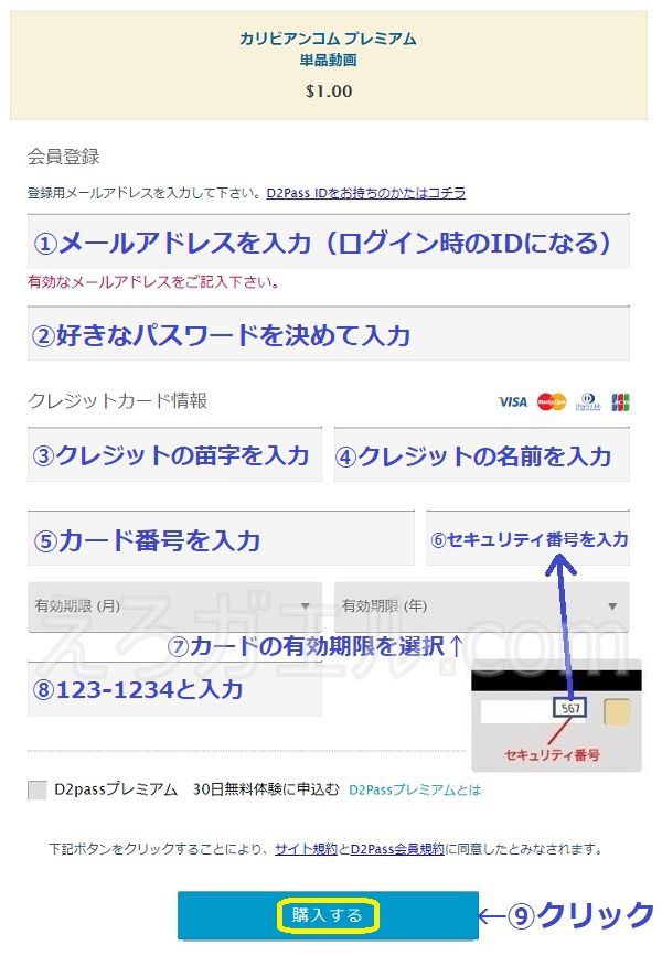 pikkurで10ドル割引クーポンを発行させる手順4