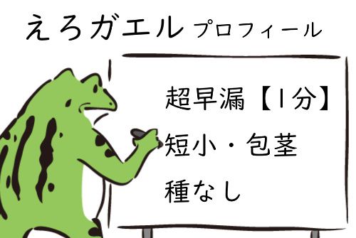 えろガエルのプロフィール